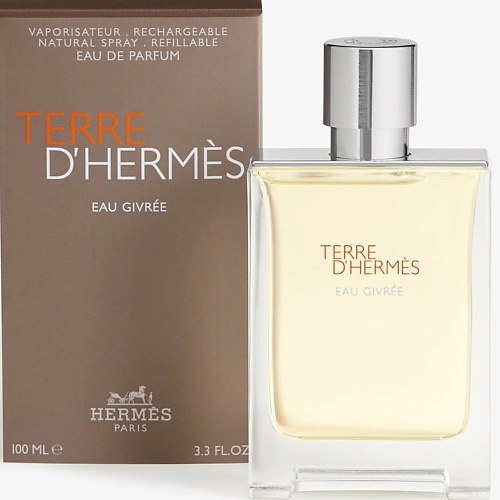 HERMÈS HERMES Парфюмерная вода Terre D'Hermes Eau Givree 100 hermès terre d hermès deodorant spray