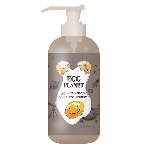 Кондиционер для волос EGG PLANET Кондиционер для волос с кокосовым маслом (питательный) egg planet кондиционер для волос egg planet с аргановым маслом 280 мл