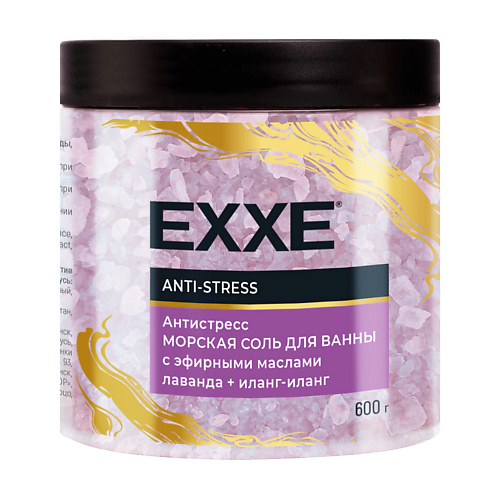 

EXXE Соль для ванны ANTI-STRESS 600.0, Соль для ванны ANTI-STRESS
