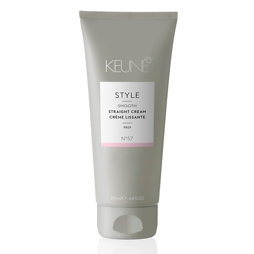 keune style straight cream крем выпрямляющий термозащитный 200 мл Крем для ухода за волосами KEUNE Крем выпрямляющий Style Straight Cream