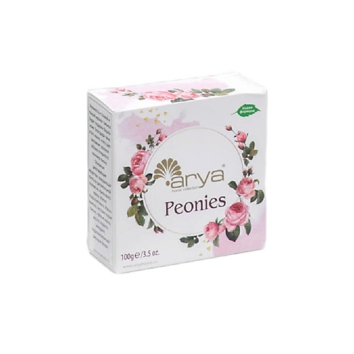 ARYA HOME COLLECTION Мыло Peonies 100 mon platin ароматическое чувственное мыло широкого использования 500