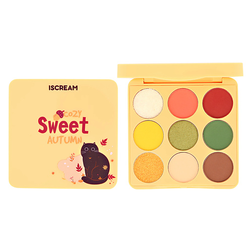 

ISCREAM Палетка теней для век COZY AUTUMN, Палетка теней для век COZY AUTUMN