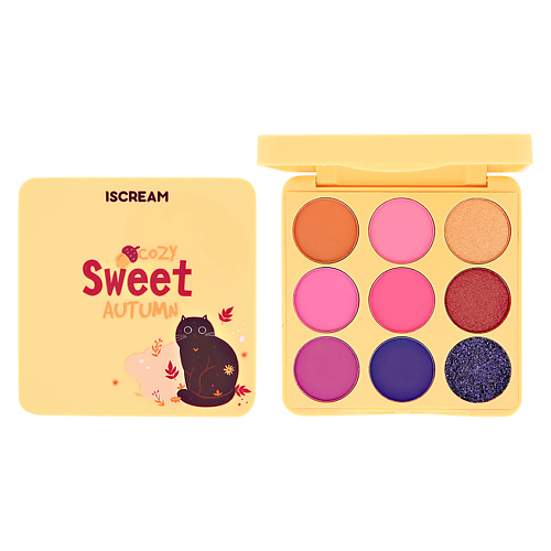 

ISCREAM Палетка теней для век COZY AUTUMN, Палетка теней для век COZY AUTUMN
