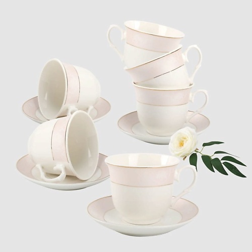 Набор посуды ARYA HOME COLLECTION Чайный Набор Exclusive Pearl чайный набор richard royal tea collection ассорти 120x1 92 г