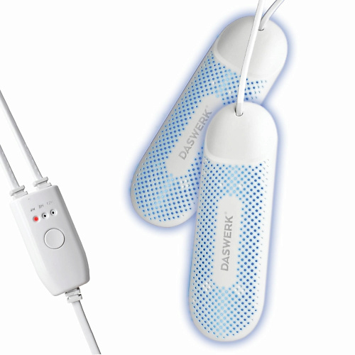 DASWERK Сушилка для обуви электрическая с подсветкой и таймером электрическая сушилка для обуви твинс