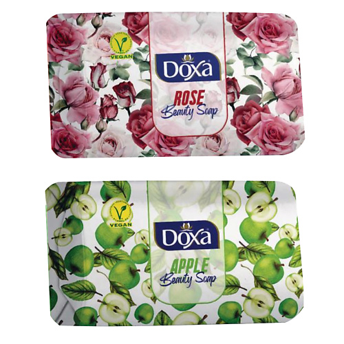 DOXA Мыло твердое BEAUTY SOAP Роза, Яблоко 360 doxa мыло твердое shower soap очные изыски с глицерином 600
