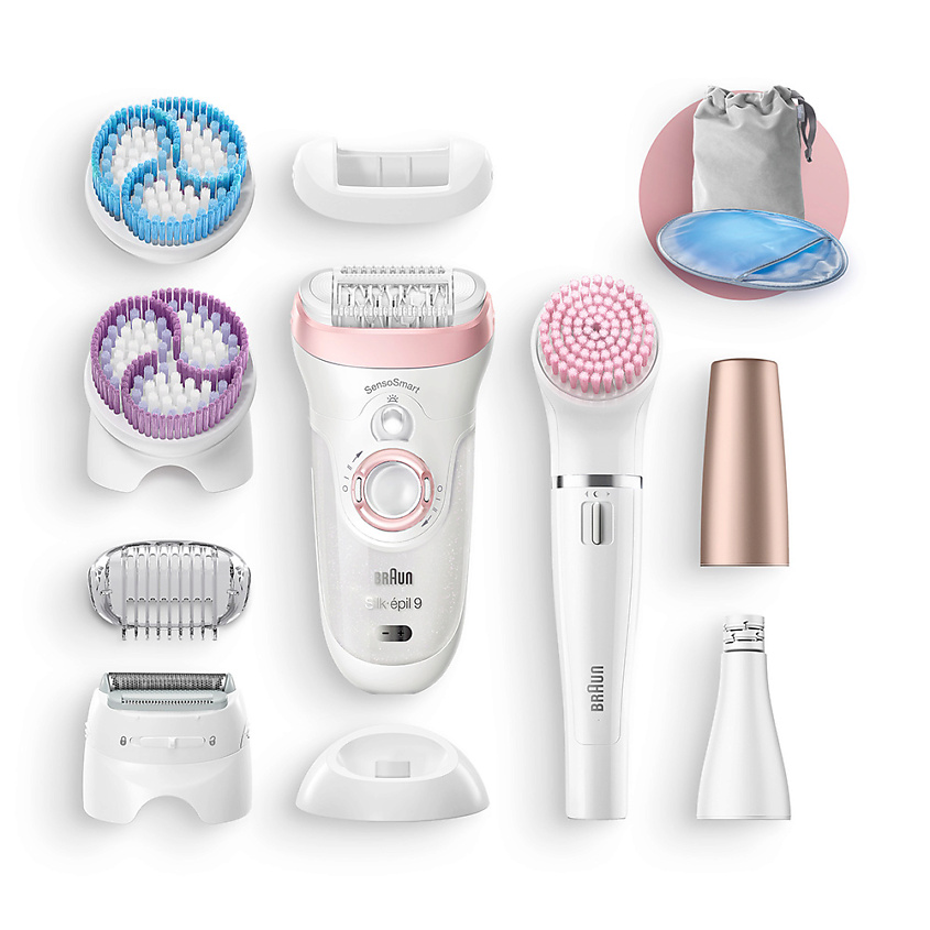 BRAUN Эпилятор Silk-epil 9 Beauty Set SES 9-975 купить по низким ценам ...