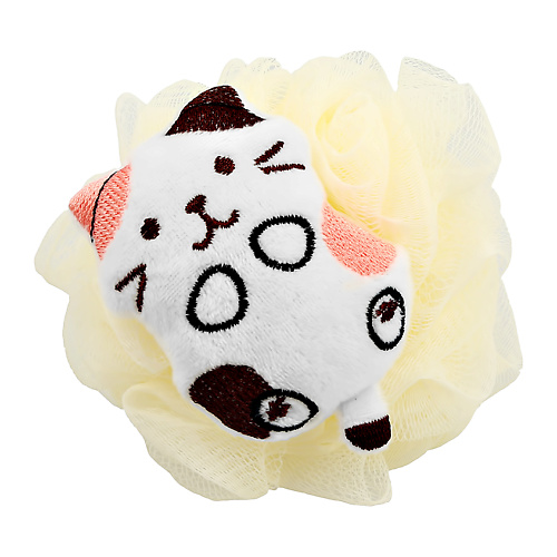 Мочалка DECO. Мочалка-шар для тела (Cute cat) мочалка deco мочалка шар для тела синтетическая оранжевая hearts