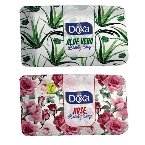 Мыло твердое DOXA Мыло твердое BEAUTY SOAP Алоэ, Роза мыло твердое doxa мыло туалетное beauty soap мед огурец