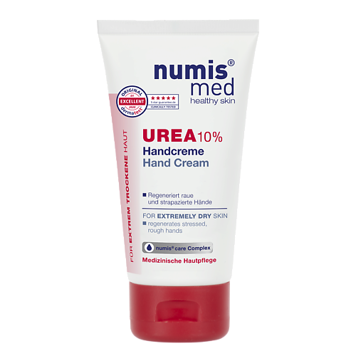 Крем для рук NUMIS MED Крем для рук, с 10% мочевиной для очень сухой кожи крем для лица numis med крем дневной для лица с 5% мочевиной и гиалуроновой кислотой для очень сухой кожи