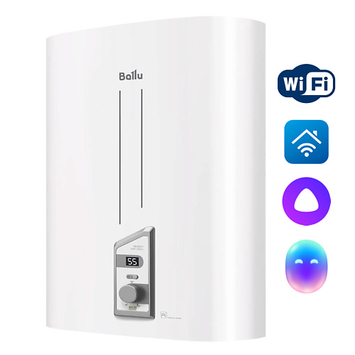 фото Ballu водонагреватель bwh/s 30 smart wifi dry+ 1