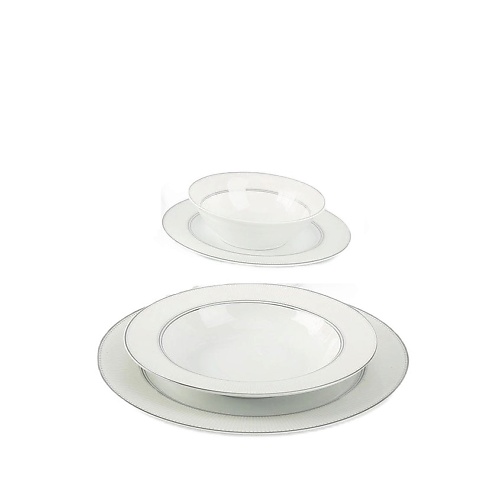 Набор посуды ARYA HOME COLLECTION Набор Столовой Посуды Elegant Gisella набор столовой посуды arya home elegant mandala фарфор белый 24 шт