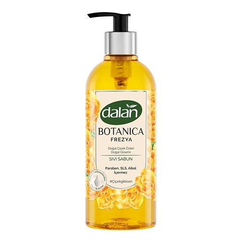 DALAN Парфюмированное мыло жидкое для рук Botanica, аромат Фрезия 500.0