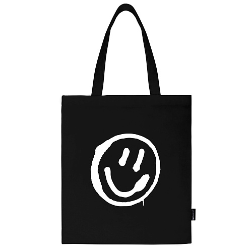 BRAUBERG Сумка-шоппер Smiley сумка шоппер с кнопкой черная вельвет 33х31