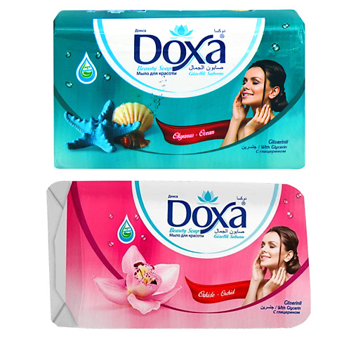 DOXA Мыло твердое BEAUTY SOAP Орхидея, Океан 360 doxa мыло твердое shower soap очные изыски с глицерином 600