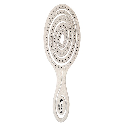 

HAIRWAY Щетка Hairway ECO Wheat массажная 8 рядов 20 см овальная для спутанных волос, Щетка Hairway ECO Wheat массажная 8 рядов 20 см овальная для спутанных волос