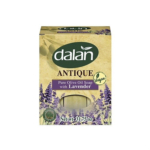 DALAN Мыло кусковое для бани Antique, Оливковое с Лавандой 900 durance марсельское мыло кусковое лаванда и травы прованса lavender