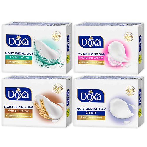 цена Мыло твердое DOXA Набор мыла Cosmetic Mix в коробке