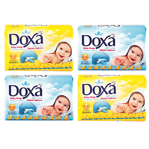 Купить Для ванной и душа, DOXA Мыло детское BABY SOAP с витамином Е 360