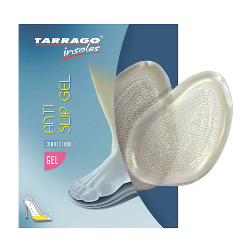 TARRAGO Гелевые полустельки для обуви, женские стельки под стопу tarrago ароматизированная стелька для обуви aromat