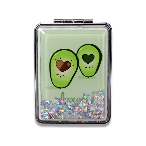 фото Ilikegift зеркало складное "love avocado baby" с увеличением