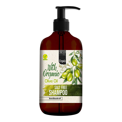 Шампунь для волос DOXA Шампунь с органическим оливковым маслом против перхоти