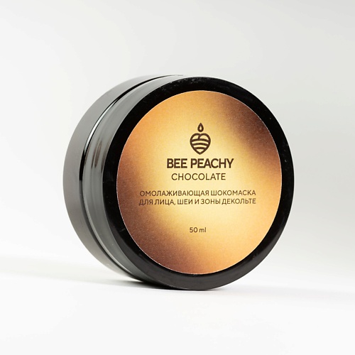 Маска для лица BEE PEACHY COSMETICS Bee Peachy Cosmetics Омолаживающая шокомаска для лица, шеи и зоны декольте