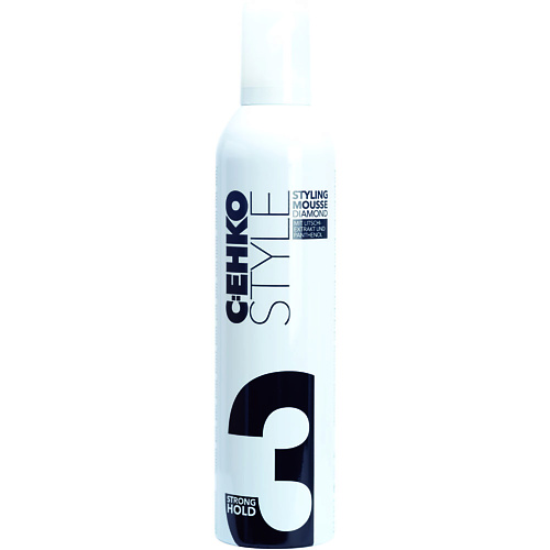 C:EHKO Пена для укладки волос Диамант Style styling mousse diamond 400 мультиспрей для укладки волос 18 в 1 multi spray styling