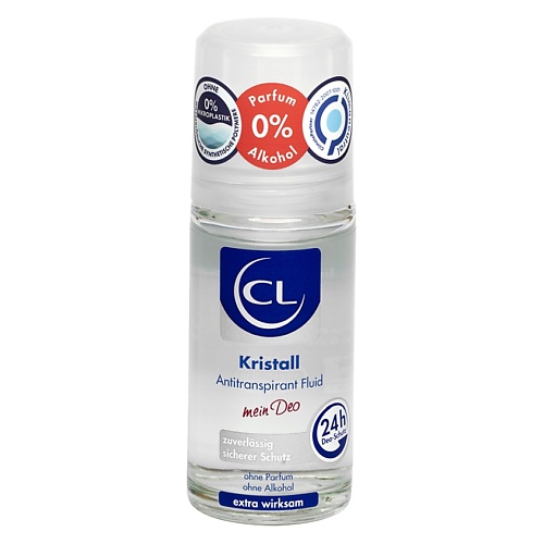 CL COSMETIC CL  Шариковый дезодорант-антиперспирант «КРИСТАЛЛ» 50.0 дезодорант wattana herb кристаллический кристалл 70г