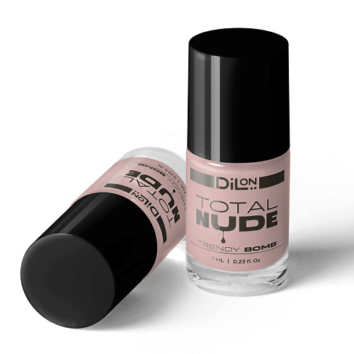 DILON Лак для ногтей Total Nude