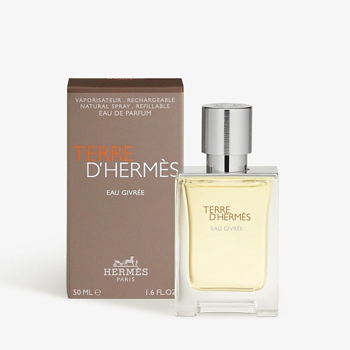HERMÈS HERMES Парфюмерная вода Terre D'Hermes Eau Givree 50 hermès terre d hermès deodorant spray