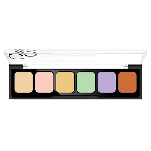 Палетки для лица GOLDEN ROSE Палетка для камуфляжа CORRECT&CONCEAL CAMOUFLAGE CREAM PALETTE