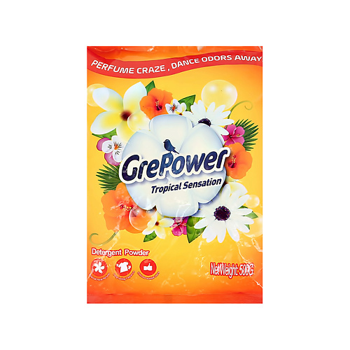 

GREPOWER Средство для стирки с тропическим ароматом 500, Средство для стирки с тропическим ароматом
