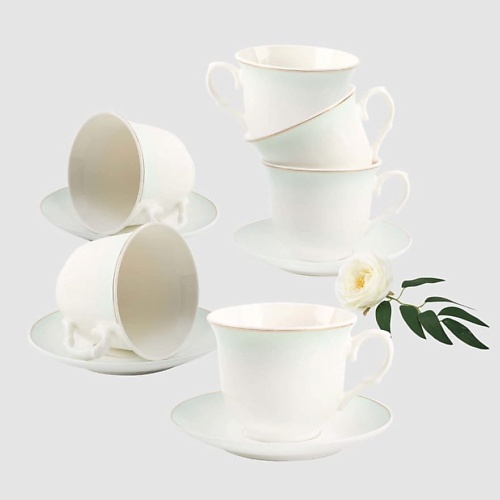 цена Набор посуды ARYA HOME COLLECTION Чайный Набор Exclusive  Jade