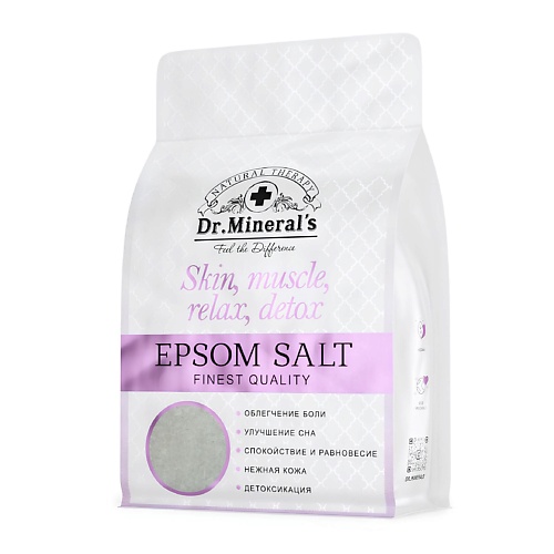 DR.MINERAL’S Соль для ванн Английская (Epsom) 2000.0 соль для ванн бишофитная 500 30 мл