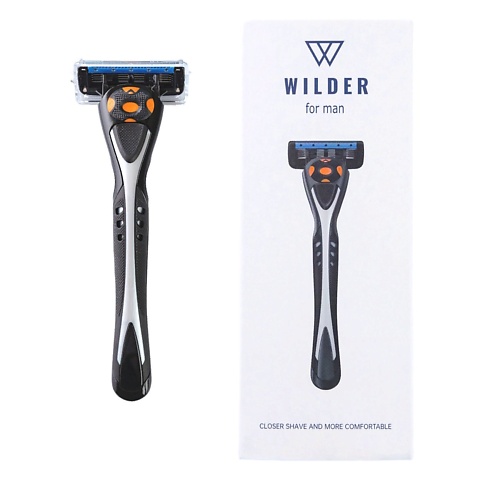WILDER Станок для бритья мужской бритва мужская многоразовая MAN A5L 1