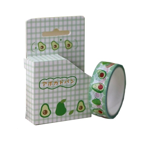 

ILIKEGIFT Декоративный скотч "Funny avocado", Декоративный скотч "Funny avocado"
