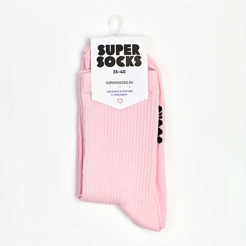 SUPER SOCKS Носки Розовый super socks носки глаза закрыты музыка громче