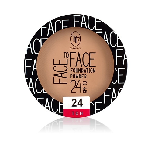 Пудра для лица TF Компактная тональная пудра FACE TO FACE tf cosmetics пудра компактная face to face foundation powder 24 spf 10 21 натуральный бежевый