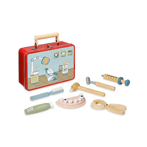 LUKNO Набор игрушек Стоматолог в чемоданчике 1 mary poppins набор детской декоративной косметики звездный чемоданчик