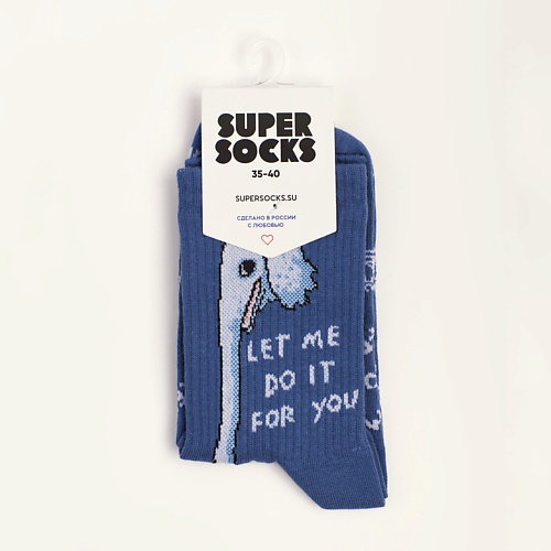 SUPER SOCKS Носки Let me super socks носки океан