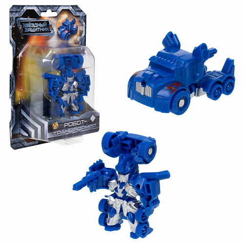 развивающая игрушка 1TOY Робот-трансформер Трак развивающая игрушка 1toy робот трансформер спорткар