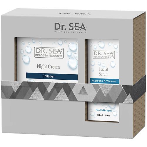 Набор средств для лица DR. SEA Подарочный набор VELVET SKIN набор средств для ванной и душа dr sea подарочный набор freshness