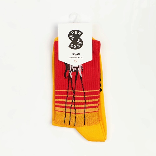 SUPER SOCKS Носки Слоны. Сальвадор Дали super socks носки зайка паттерн