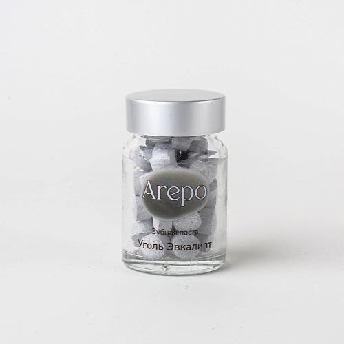 AREPO Зубная паста в таблетках Уголь Эвкалипт 55