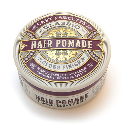 CAPTAIN FAWCETT Помада для укладки волос Classic Pomade 100 помада со средней фиксацией и высоким уровнем блеска для укладки волос king pomade