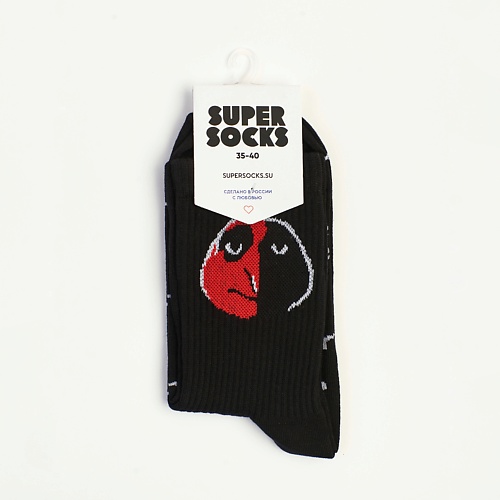 SUPER SOCKS Носки Грю носки hello socks грустные зверюшки 36 39 текстиль