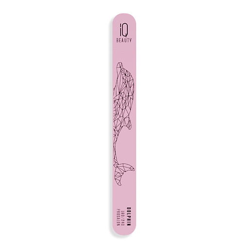 Пилка для ногтей IQ BEAUTY Пилка-шлифовщик для нормальных и поврежденных ногтей Dolphin 180/240 Prosalon