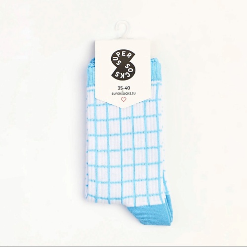 SUPER SOCKS Носки Клетка super socks носки инстанутая