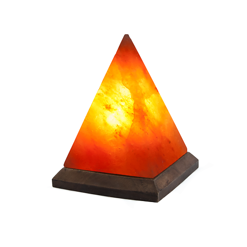 цена Соляной светильник STAY GOLD Соляная лампа Пирамида Малая с диммером